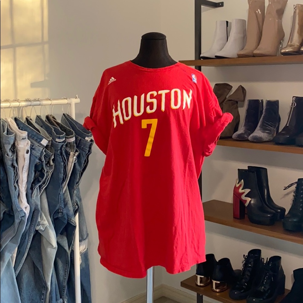 Vintage Adidas Houston Rockets Basketball Tee 🏀